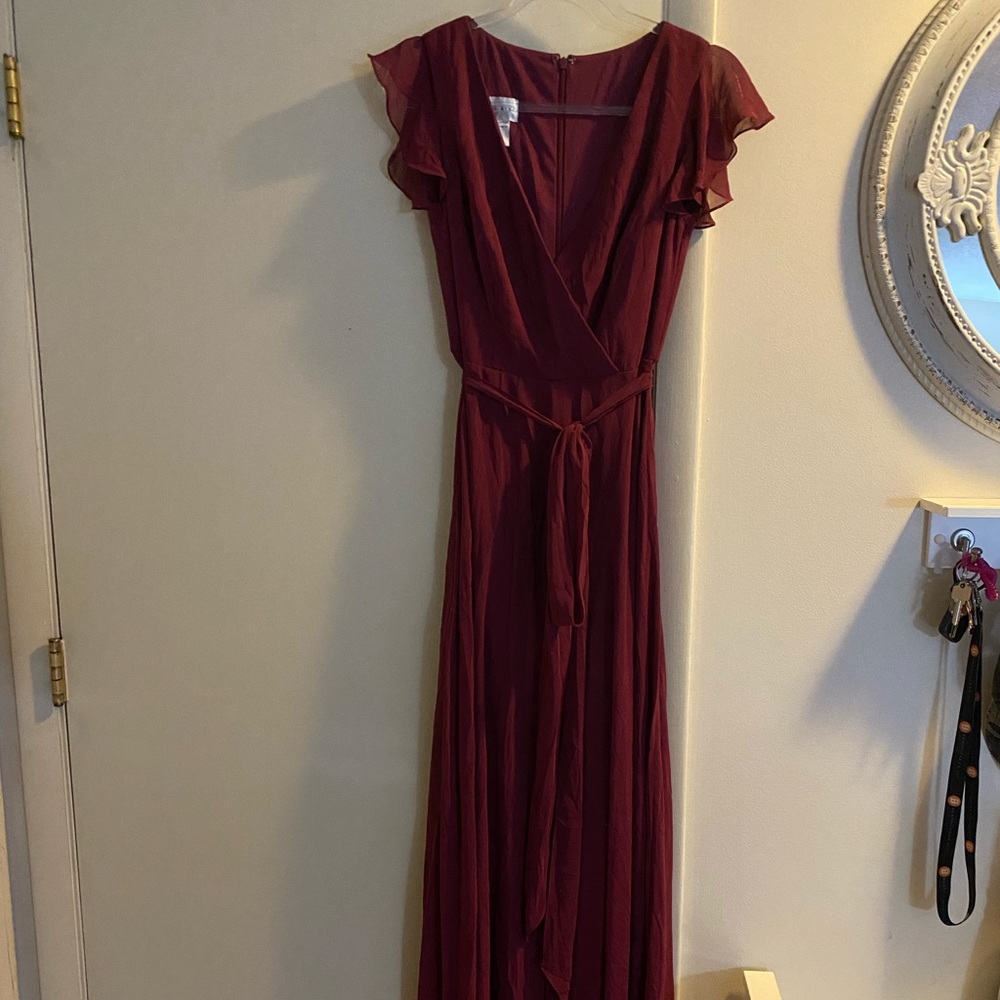 After six ruby maxi dress (bridesmaid)